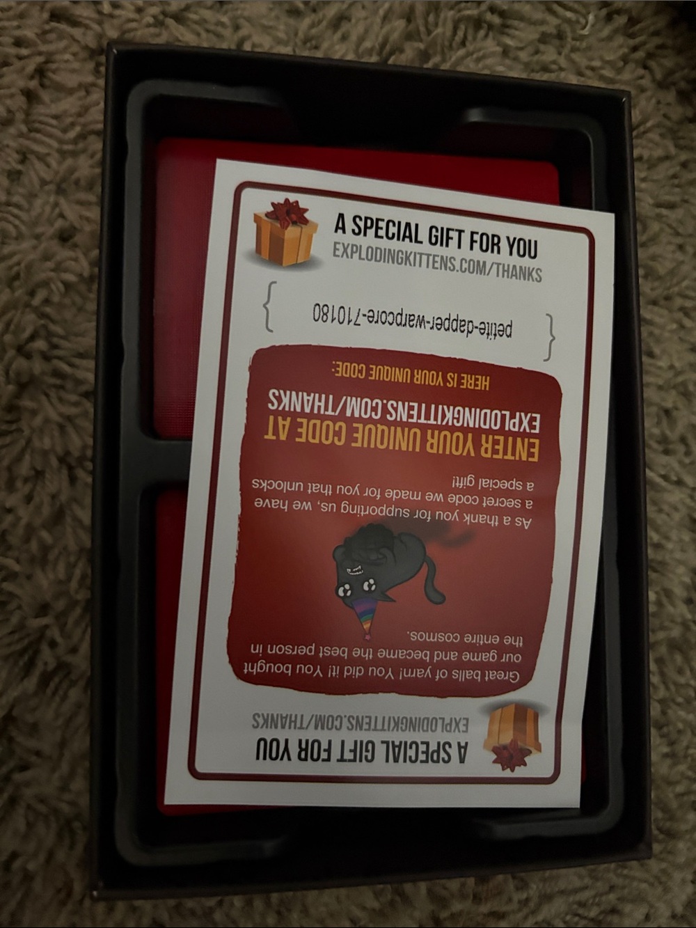 Exploding kittens Original Edition Card Game - Red Box - Picture 3 of 5
